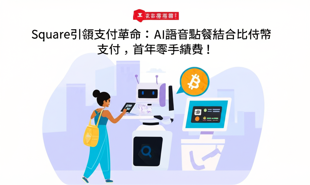 Square引領支付革命：AI語音點餐結合比特幣支付，首年零手續費！