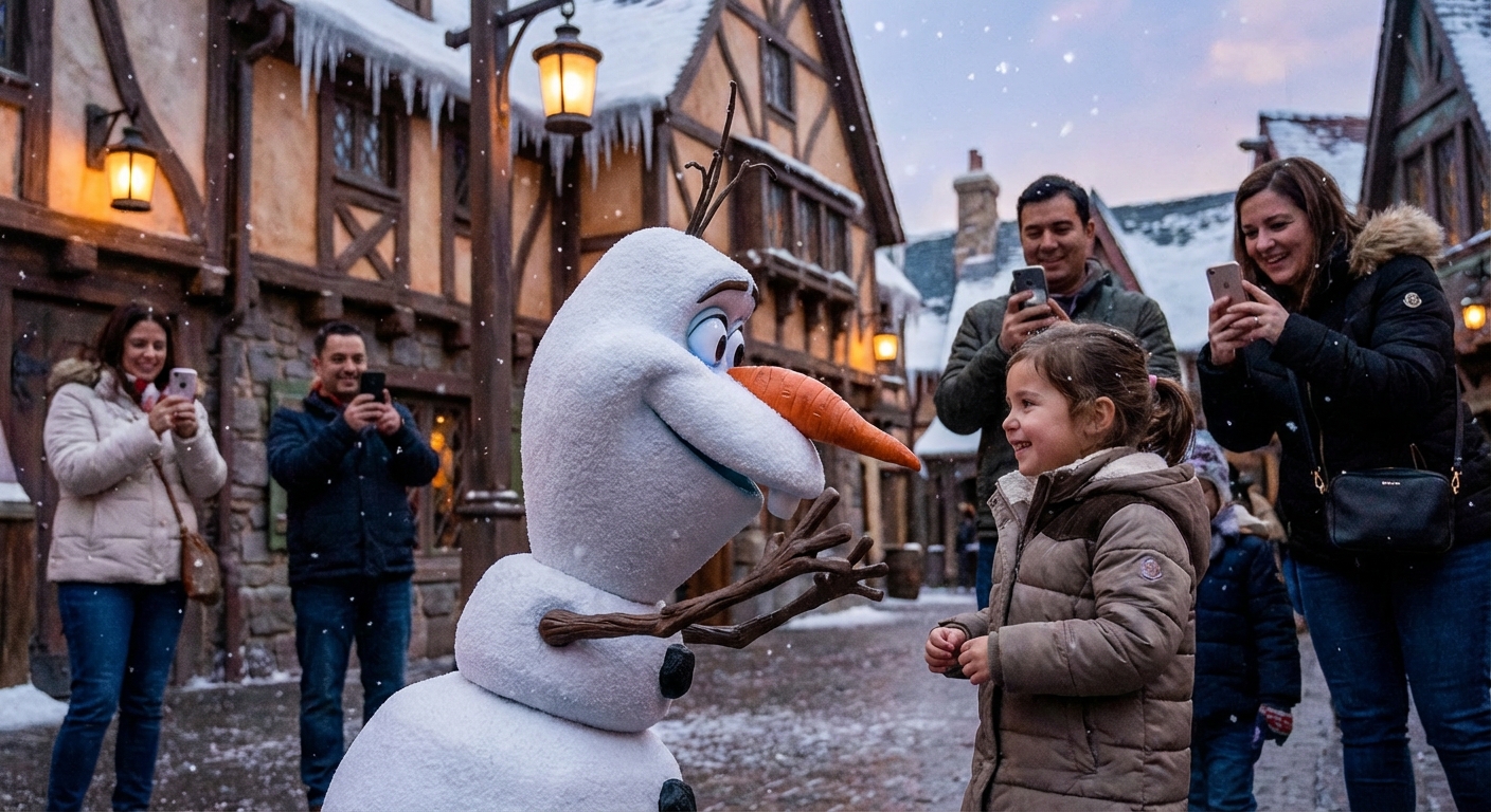 迪士尼最新雪寶機器人：可愛到令人發毛的科技新高度