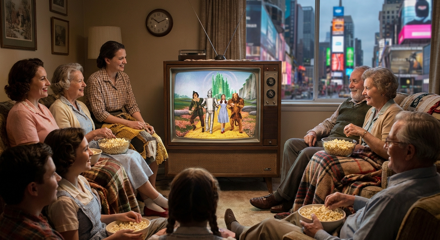 經典回歸電視螢幕：《綠野仙蹤》本世紀首次播出，挑戰串流與AI時代