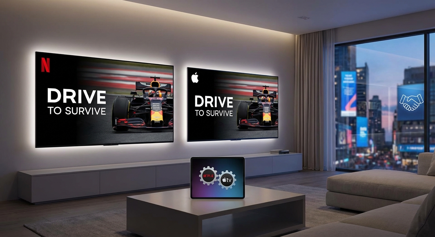 串流大戰新篇章：Netflix王牌F1紀錄片《飆速求生》破天荒登陸Apple TV